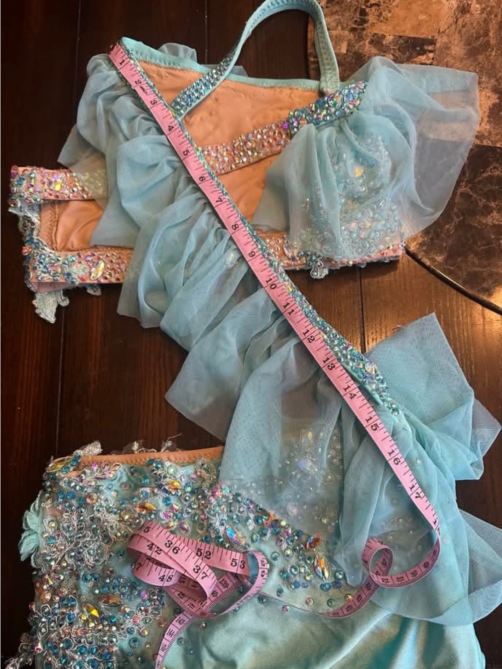 Kids Aqua Dance Costume - Picture 4 of 4